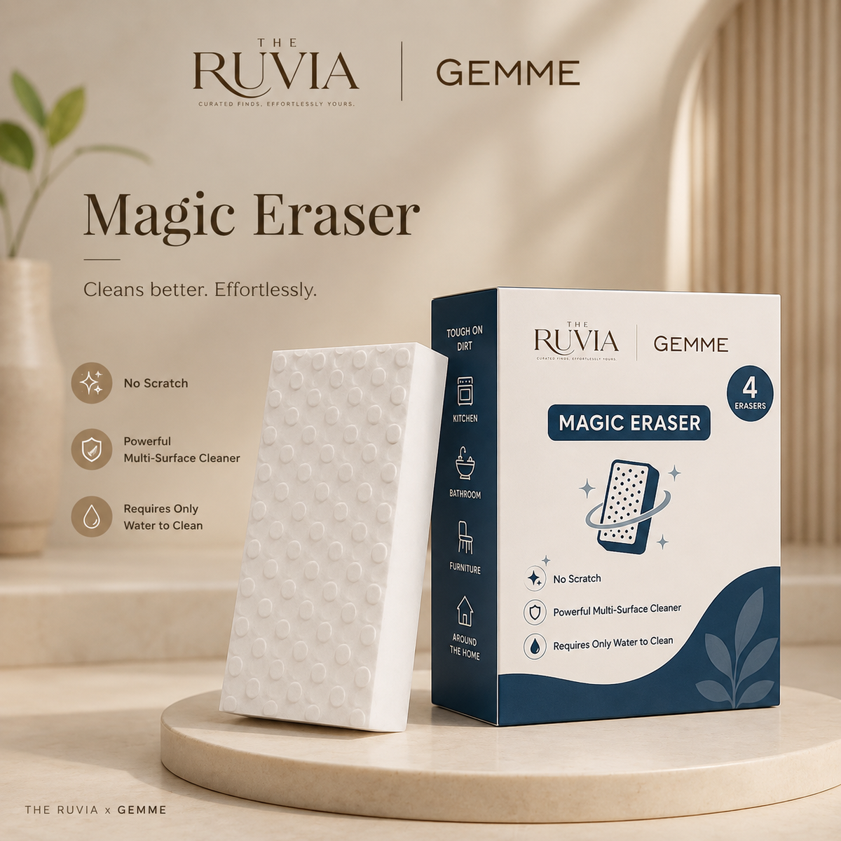 Magic Eraser – Multi-Surface Cleaning Sponge