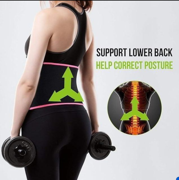 Waist trimmer belt
