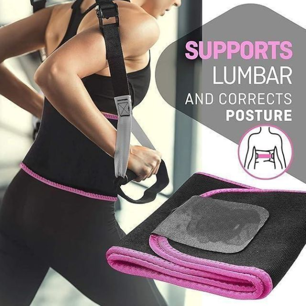 Waist trimmer belt